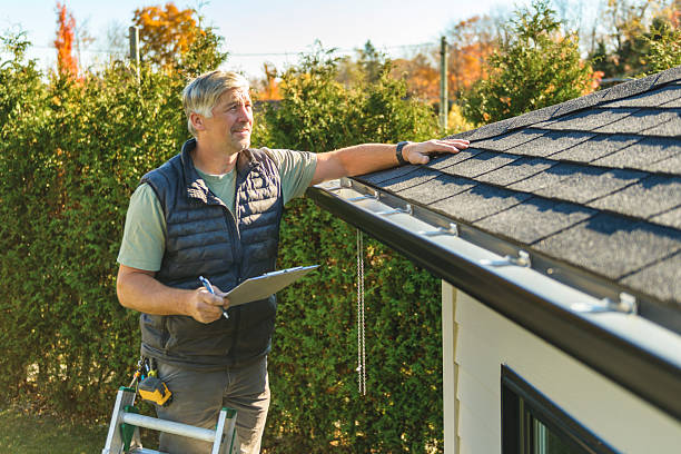Professional Commercial Roofing technician working in West Wareham, MA